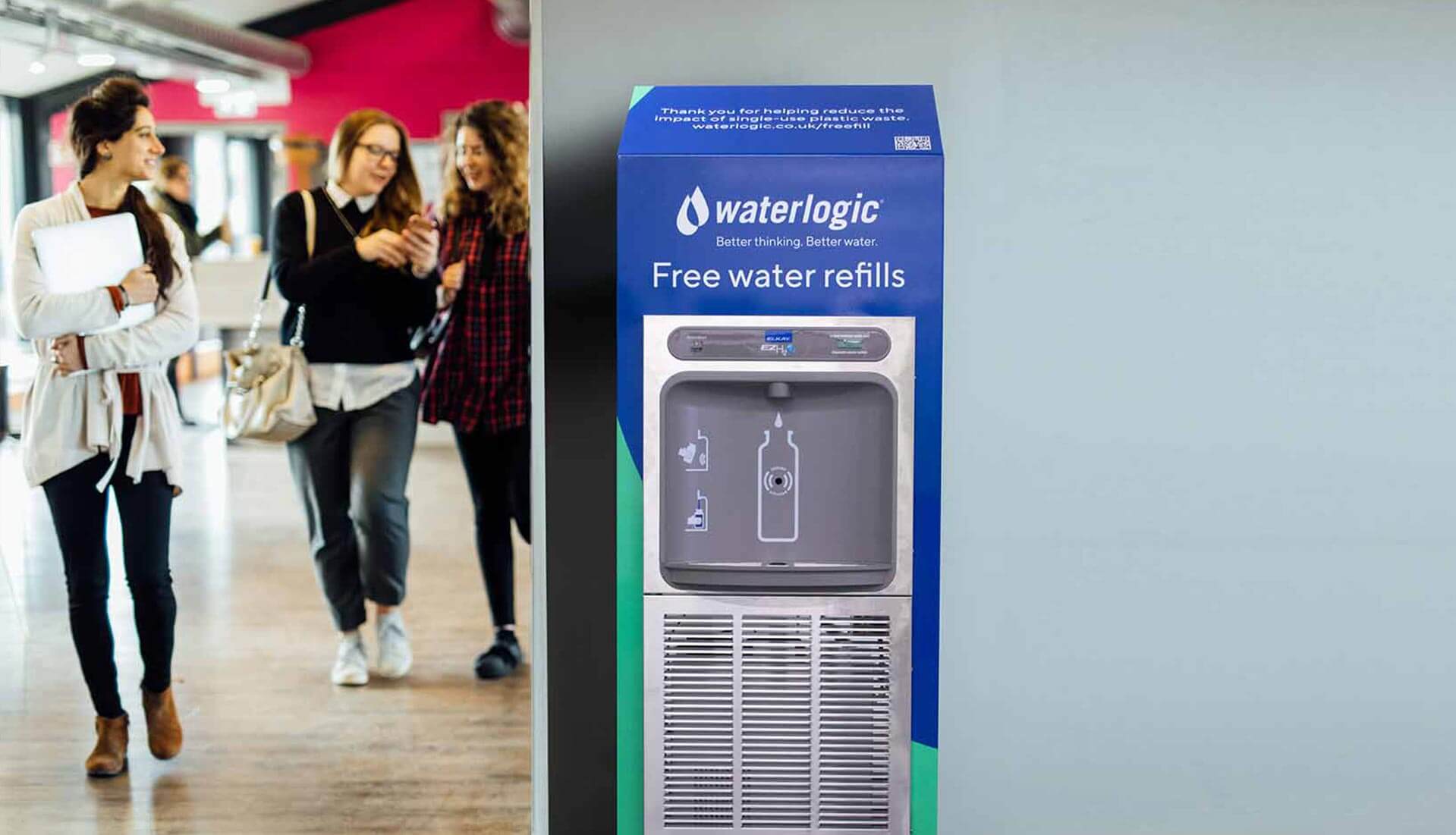 Bottle filling stations Waterlogic